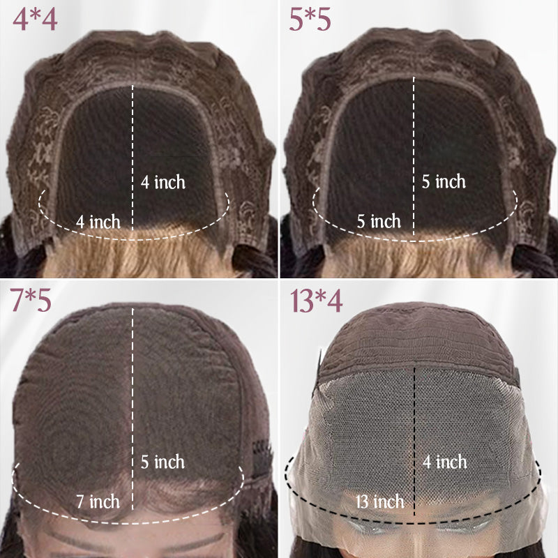 Balayage Honey Blonde Highlights #P27/613 Body Wave/Silky Straight Lace Front Wigs