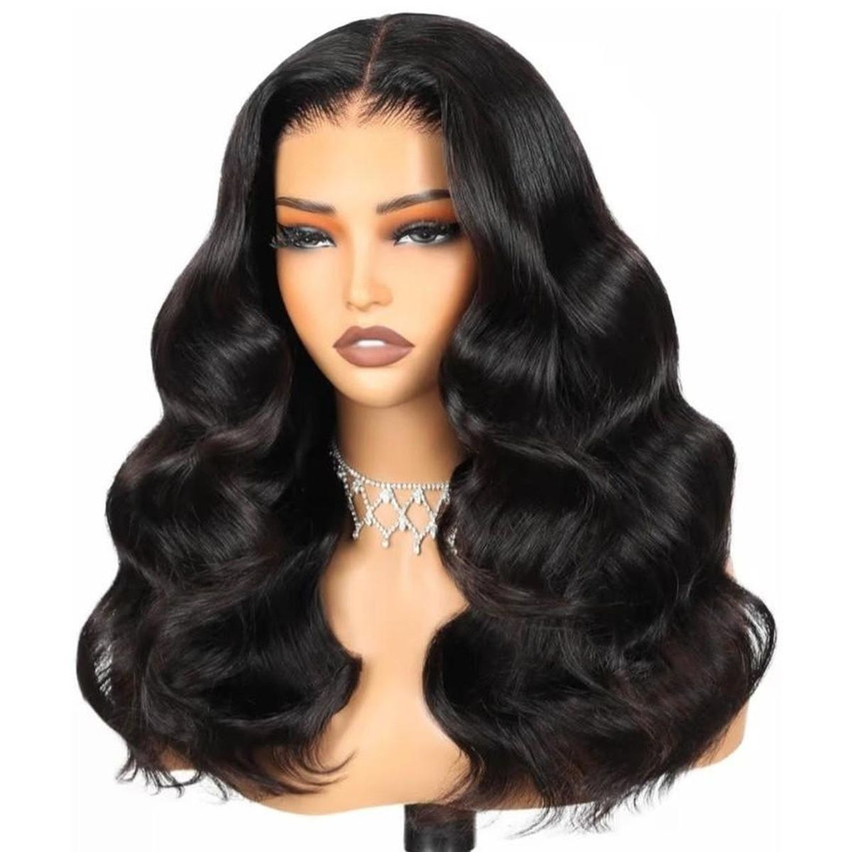 Zlike Body Wave Transparent Lace Front Glueless Wigs Long Natural Wave Wigs 100% Human Hair