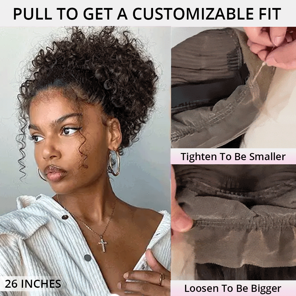 Zlike 300% Density Invisi-Band Deep Wave 360 Lace Frontal Wigs Bleached Knots Human Hair Wigs