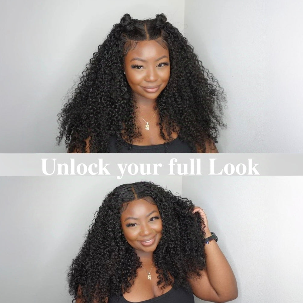 Zlike Burmese Curly Transparent Lace Front Wigs Virgin Human Hair Frontal Lace Wigs For Women