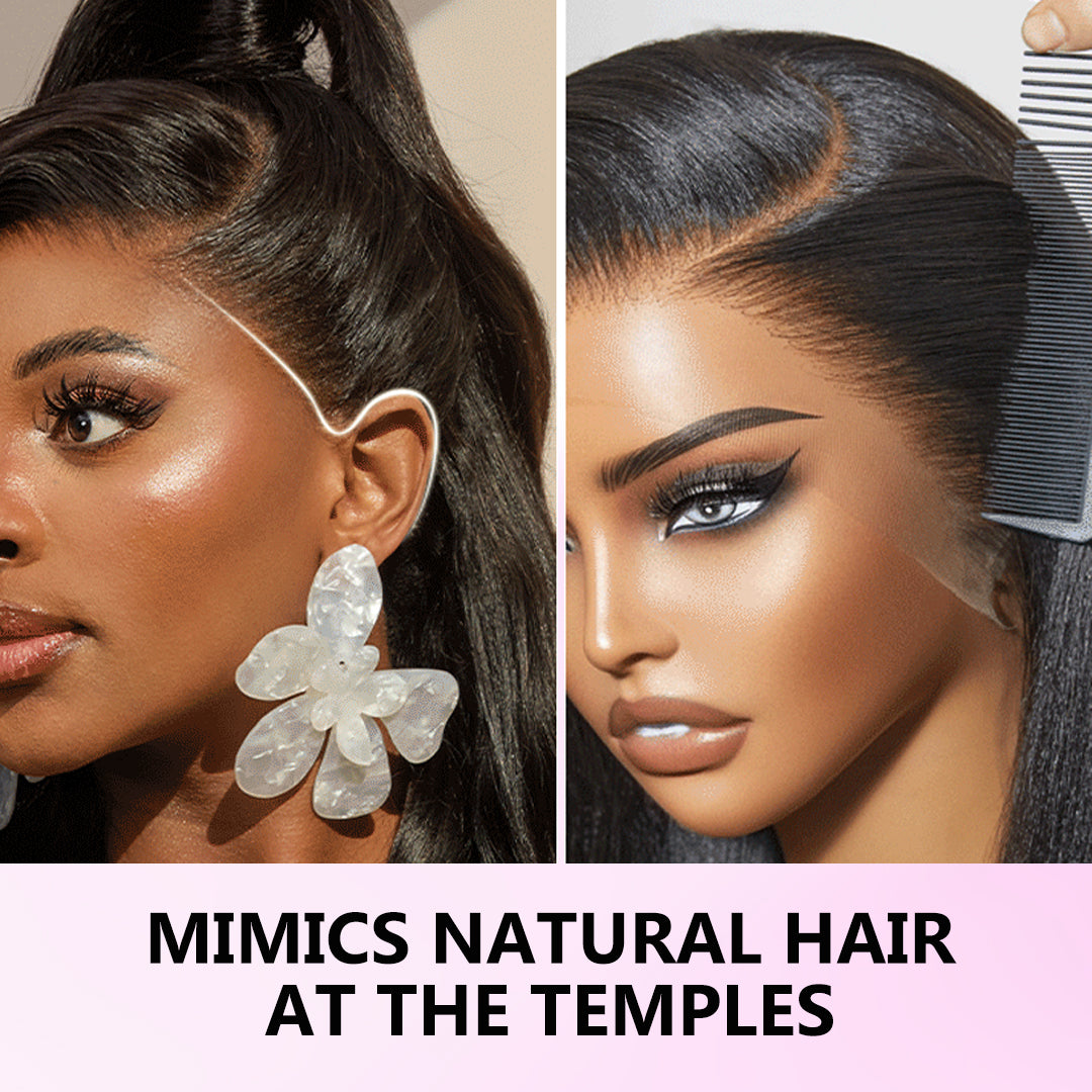 Zlike 200% Density Ombre Brown / Natural Black Loose Wave Glueless 13x6 / 13x4 Lace Front Wigs Human Hair Pre-Cut Lace Flexi-Fit Drawstring Cap