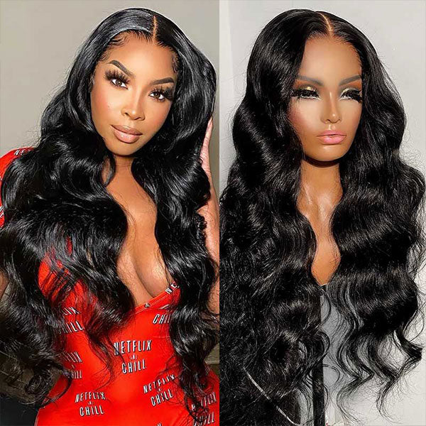 30 Inch 13x4 Transparent Lace Front Pre Plucked 100% Virgin Human Hair Wigs | Flash Sale