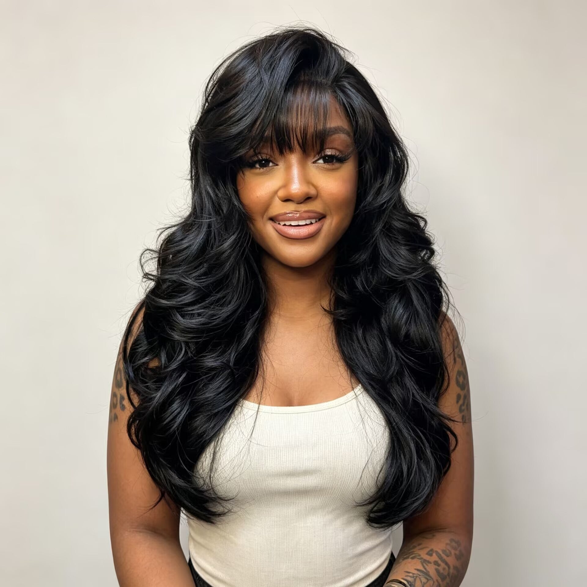 Zlike Ready To Wear Pre-Styled Loose Body Wave Wig 13x6 HD Lace Front Glueless Side Part Human Hair Wig