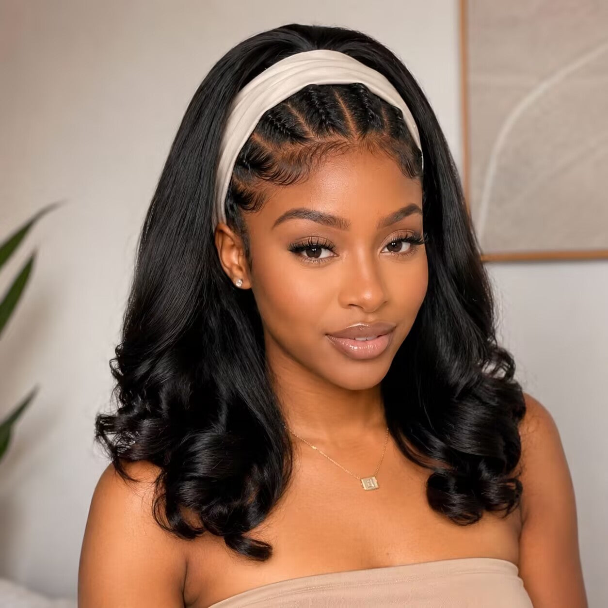 Zlike Burmese Curly Finger Coil Ponytail 100% Human Hair Extension with Invisible Drawstring Band