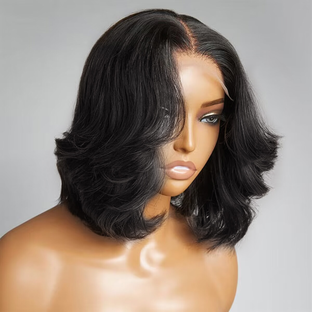 Wear and Go Glueless Bob Wig Human Hair Short Body Wave 5x5 Pre Cut HD Lace Wigs