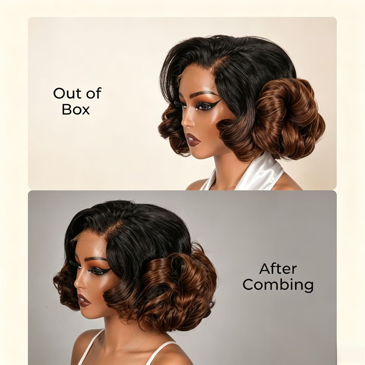 Zlike Raw Vietnamese Double Drawn Bob Wig 5x5 Lace Closure Wig Glueless Short Bob Wig