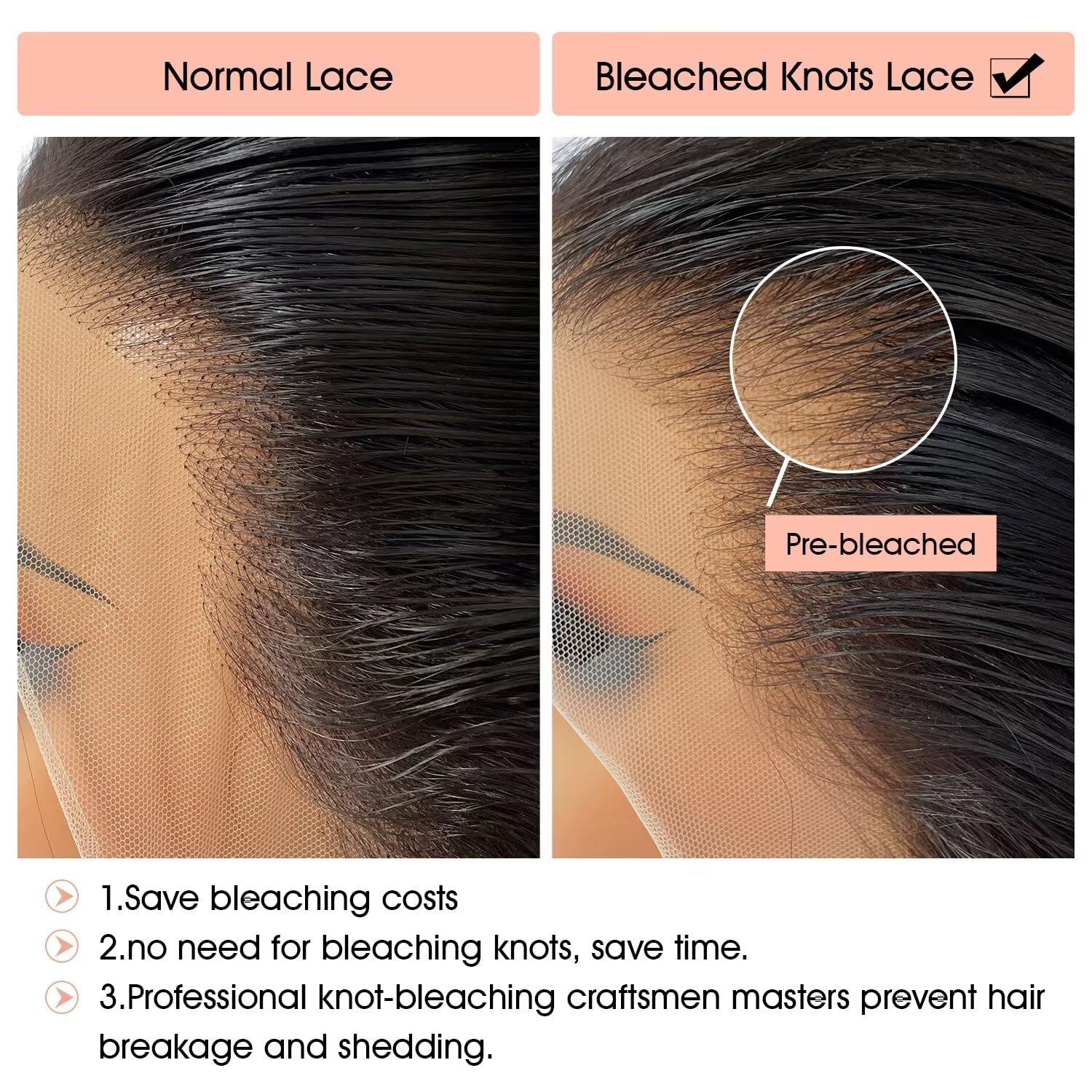 Deep Wave Wig Pre Plucked 13x4 Transparent Lace Front Wigs Natural Hairline For Women