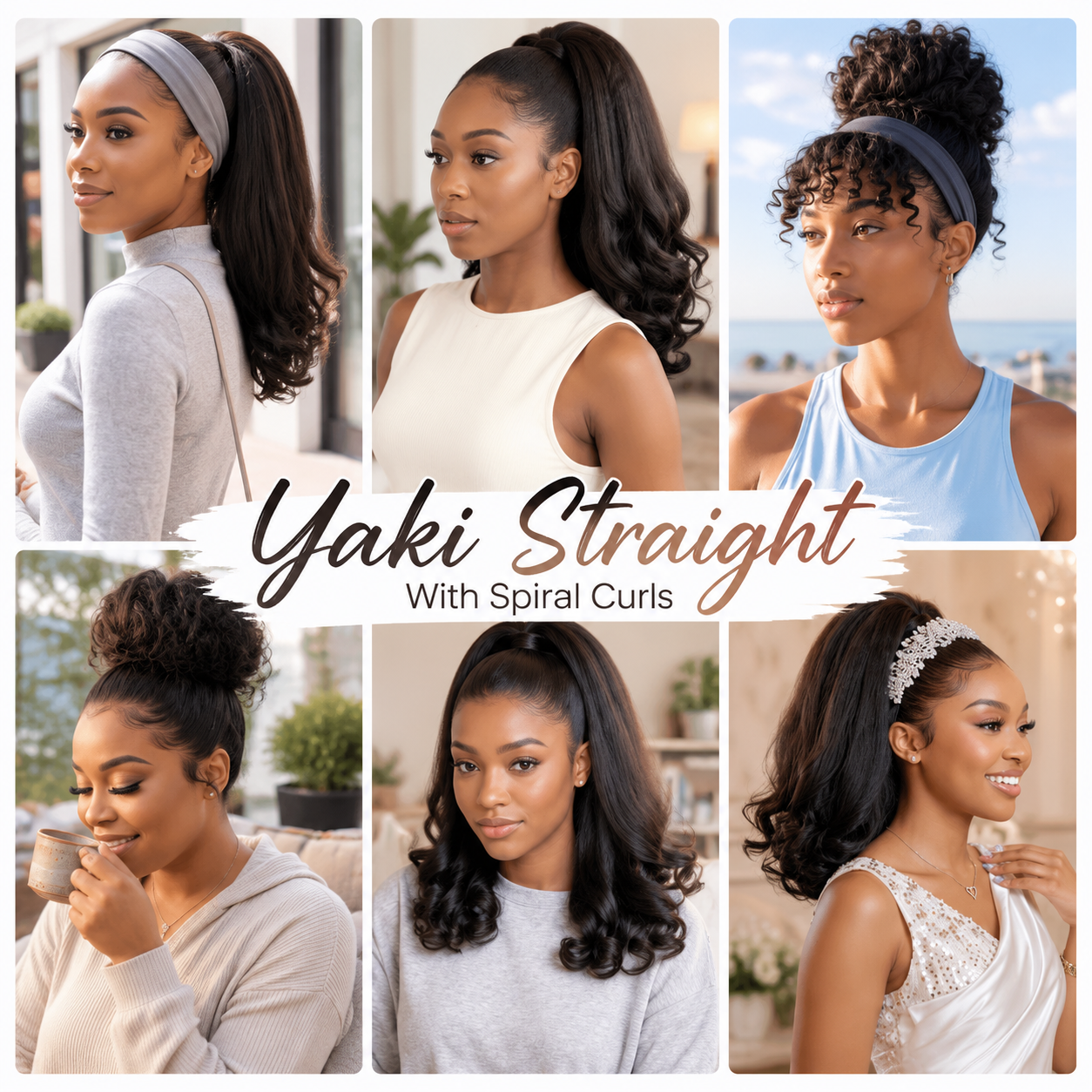 Zlike Burmese Curly Finger Coil Ponytail 100% Human Hair Extension with Invisible Drawstring Band