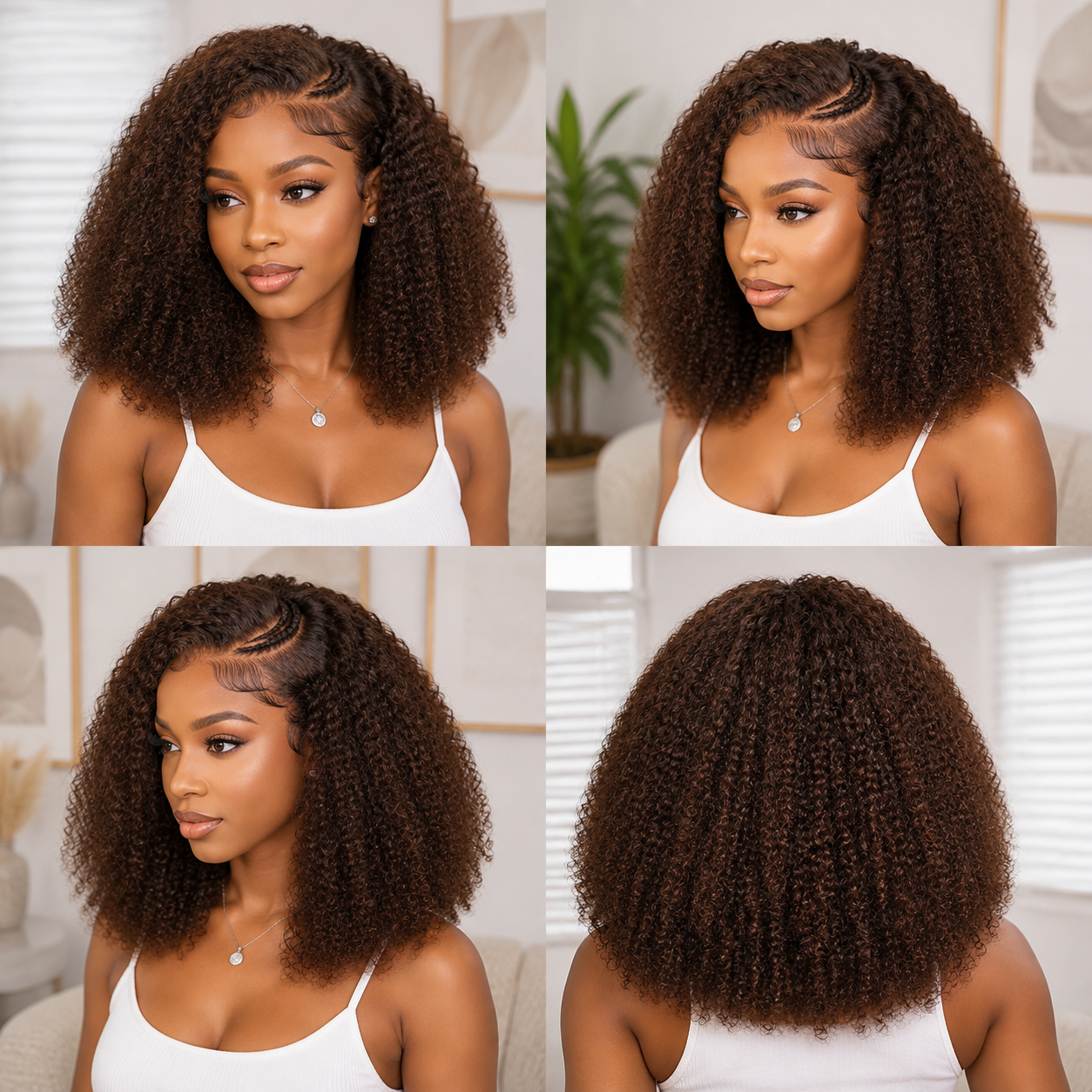 Zlike Ready To Go Glueless 7x5 Transparent Lace Human Hair Wig Pre-Styled Beginner Friendly Wig