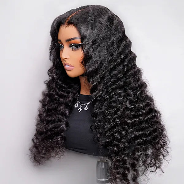 Loose Wave 5x5 HD Lace Closure Wig Pre Plucked Baby Hair Glueless 100% Humam Hair Wigs-Zlike