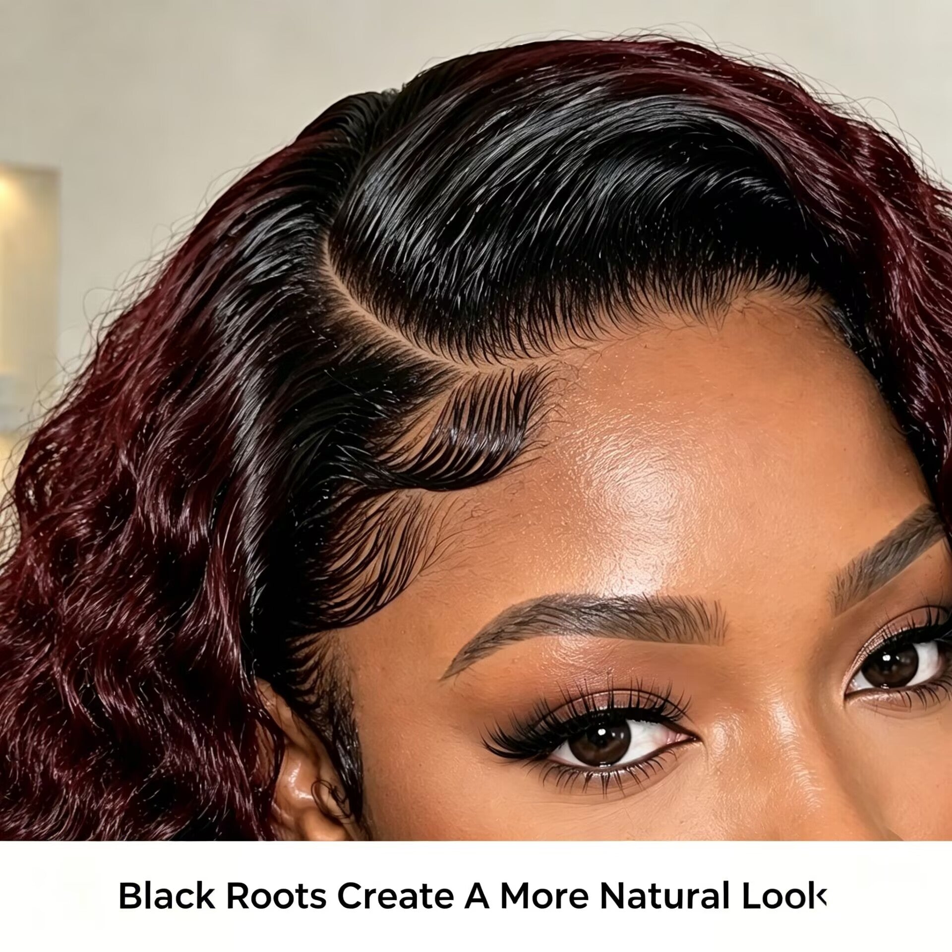 Zlike 300% Density Ombre 99J Burgundy Curly Human Hair Wig Transparent Lace Front Glueless Wig