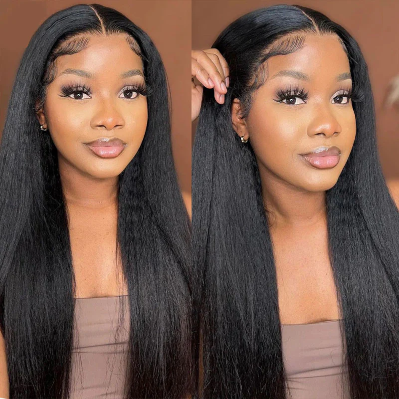 30 Inch 13x4 Transparent Lace Front Pre Plucked 100% Virgin Human Hair Wigs | Flash Sale