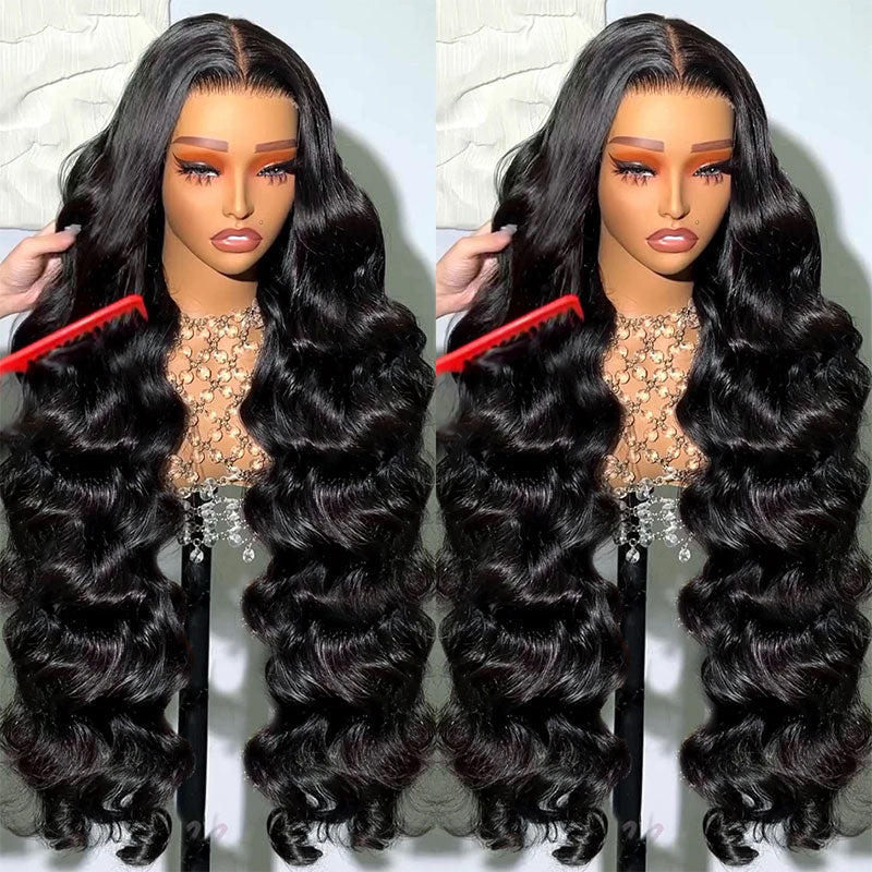 30 Inch 13x4 Transparent Lace Front Pre Plucked 100% Virgin Human Hair Wigs | Flash Sale