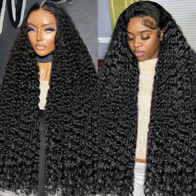 30 Inch 13x4 Transparent Lace Front Pre Plucked 100% Virgin Human Hair Wigs | Flash Sale