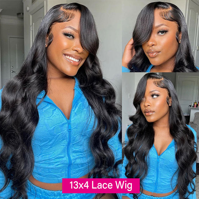 30 Inch 13x4 Transparent Lace Front Pre Plucked 100% Virgin Human Hair Wigs | Flash Sale