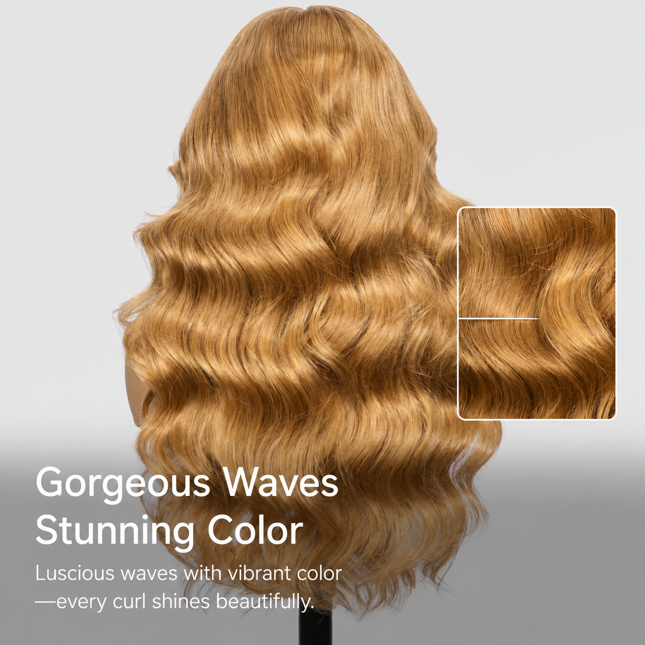 Zlike Honey Blonde #27 Body Wave 13x4 Transparent Lace Front Human Hair Wigs Pre Plucked Glueless