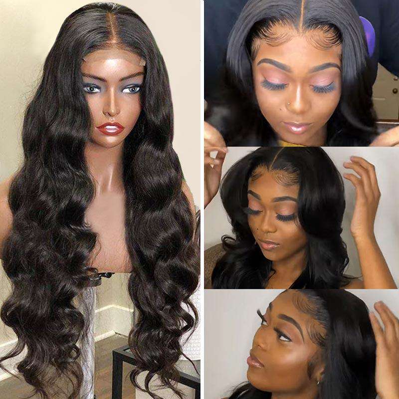 Member Special Offer | 20"=$99 Body Wave 5x5 Closure Wigs 100% Human Hair Glueless Wigs for Beginners