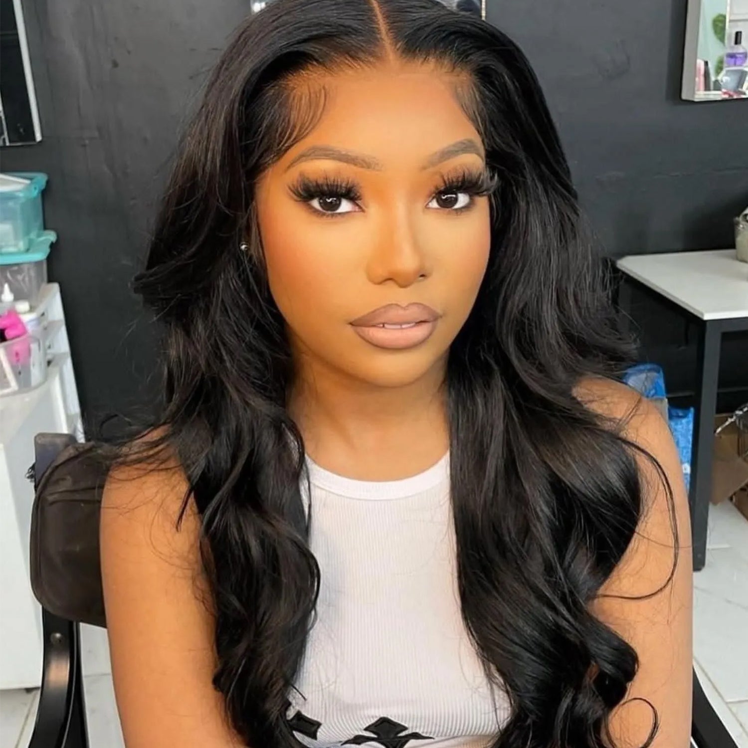 169=2 Wigs Body Wave Natural Color Human Hair 4X4 Lace Closure Wig + 12Inch Pre Cut Lace Bob Wigs Pre Plucked Flash Sale