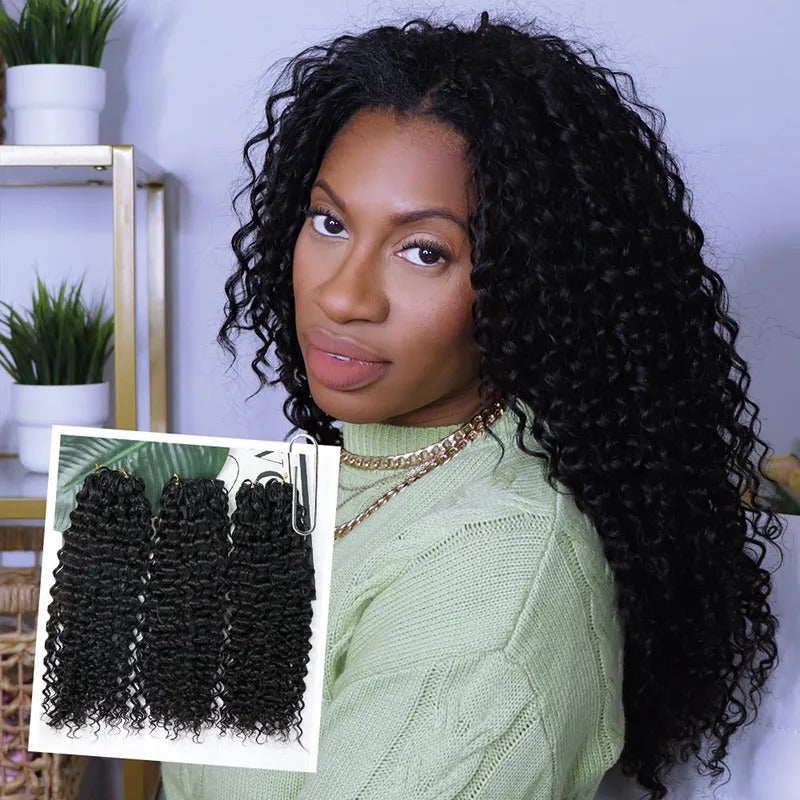 Zlike Water Wave Crochet Human Hair for Natural Boho Braids Miracle knots