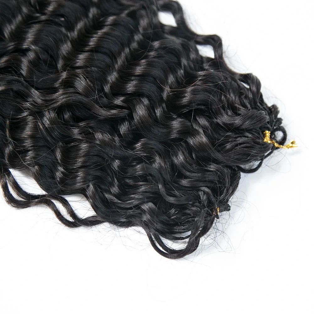 Zlike Water Wave Crochet Human Hair for Natural Boho Braids Miracle knots