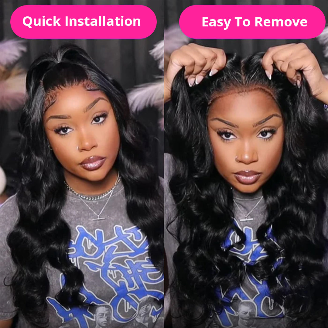 2Wigs = $189 | 5x5 Glueless Body Wave Wig + 5x5 Glueless Water Wave Wig