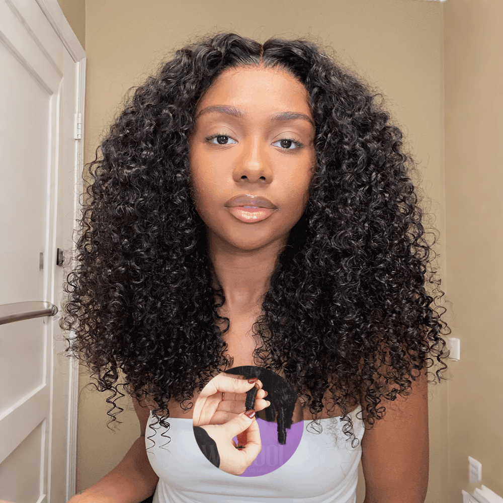 Zlike Burmese Curly Transparent Lace Front Wigs Virgin Human Hair Frontal Lace Wigs For Women