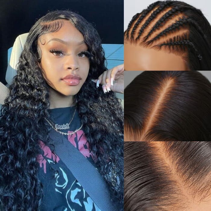 5x5 HD Lace Closure Wigs Wear Go Glueless Water Wave Human Hair Wigs | Flash Sale