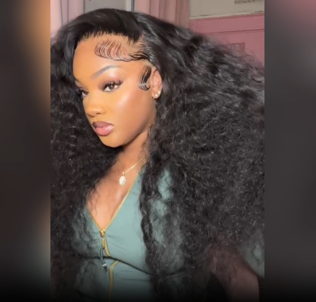 300 percent density wig