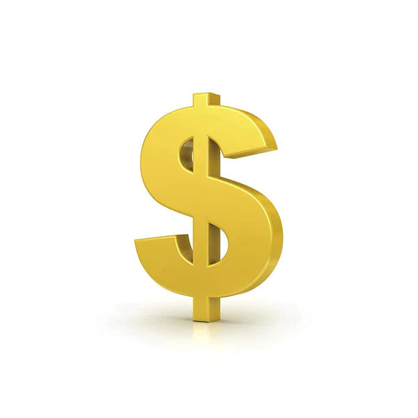 1 Fill Price Difference or Extra Money for Your Order