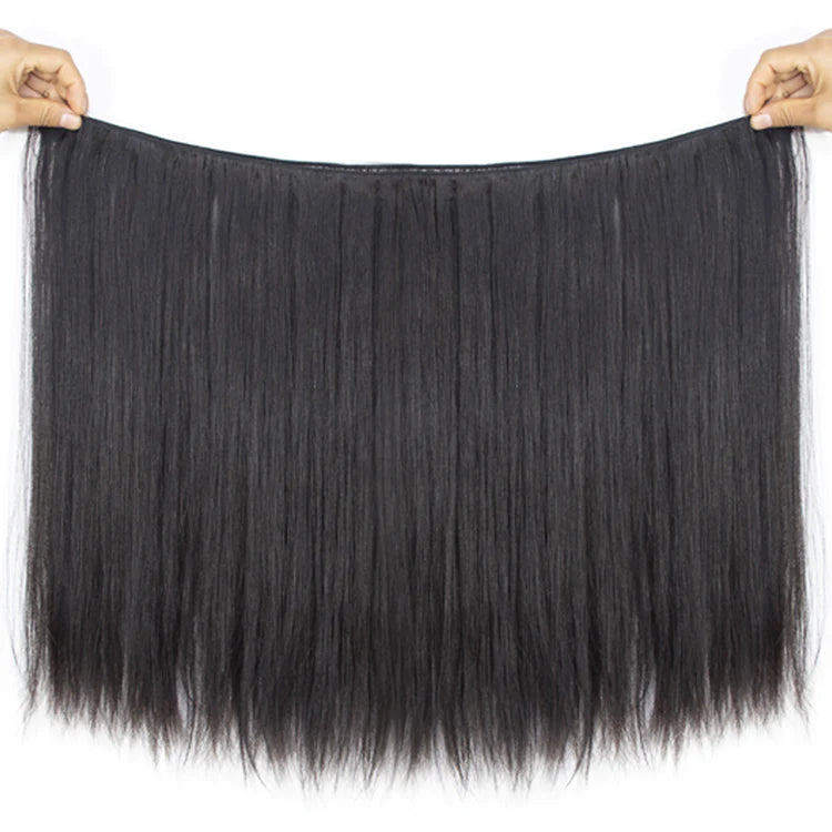 High Quality Good Thickness Double Drawn Unprocessed Silky Straight Hair Virgin Human Hair 3 Bundles-Zlike