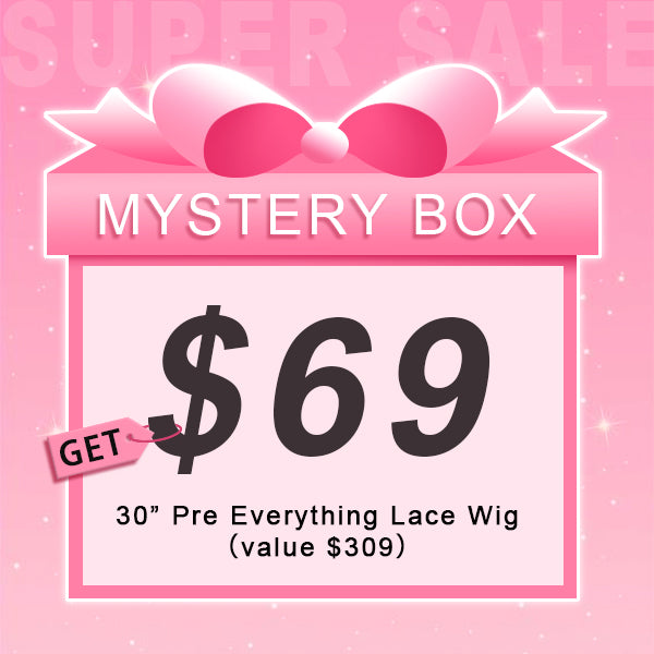 Zlike Mystery Box Only $69 Get Lace Wig And Surprise Gifts Flash Sale