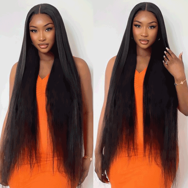 30 Inch 13x4 HD Lace Front Wig Pre Plucked Natural Hairline 100% Virgin Human Hair | Flash Sale