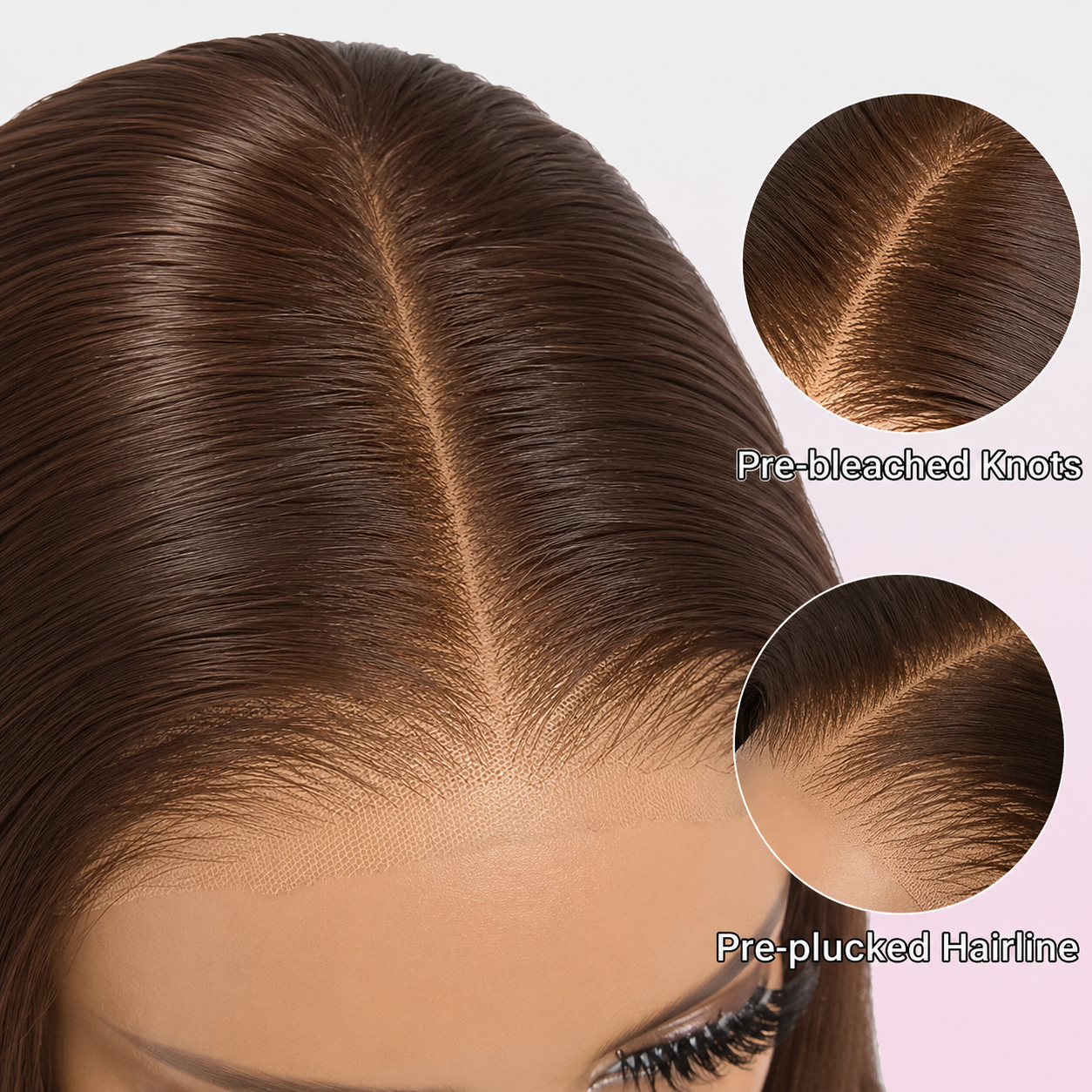 Zlike 613 Blonde Body Wave Drawstring Wigs with Dark Roots Glueless 13x4 Transparent Lace Human Hair Wigs