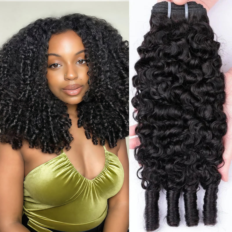 Zlike Burmese Curly Virgin Hair Bundles With Lace Frontal Natural Color 100% Human Hair
