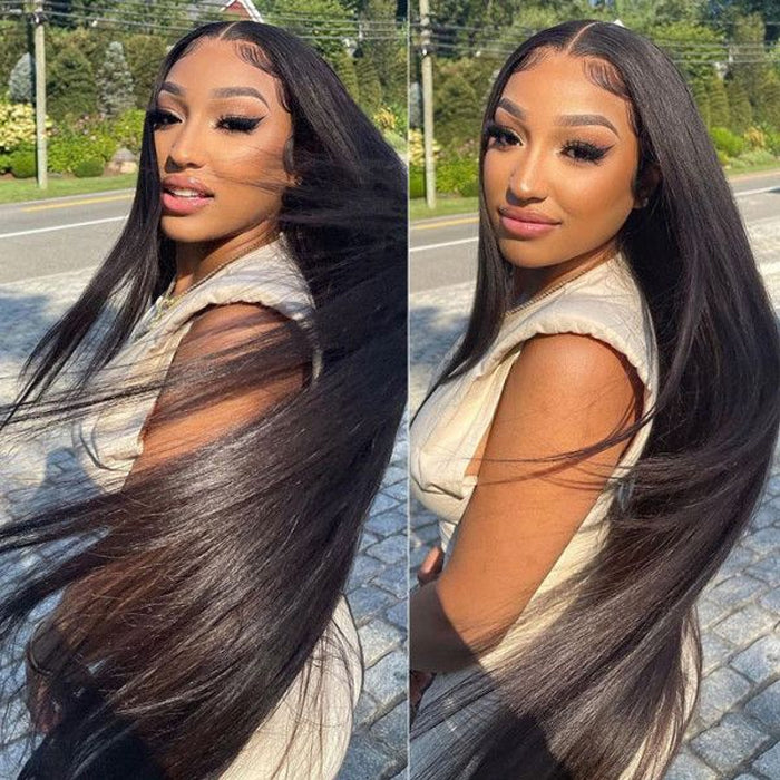 30 Inch 13x4 HD Lace Front Wig Pre Plucked Natural Hairline 100% Virgin Human Hair | Flash Sale