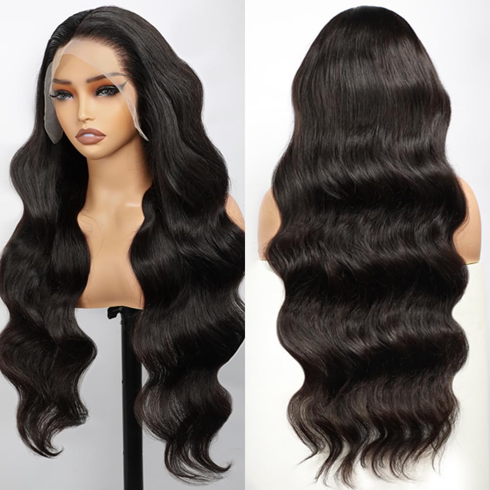 Clearance Sale | 200% Density Body Wave Transparent Lace Front Wigs Long Natural Wave Wigs 100% Human Hair For Women