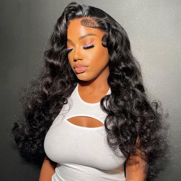 Loose Wave 5x5 HD Lace Closure Wig Pre Plucked Baby Hair Glueless 100% Humam Hair Wigs-Zlike