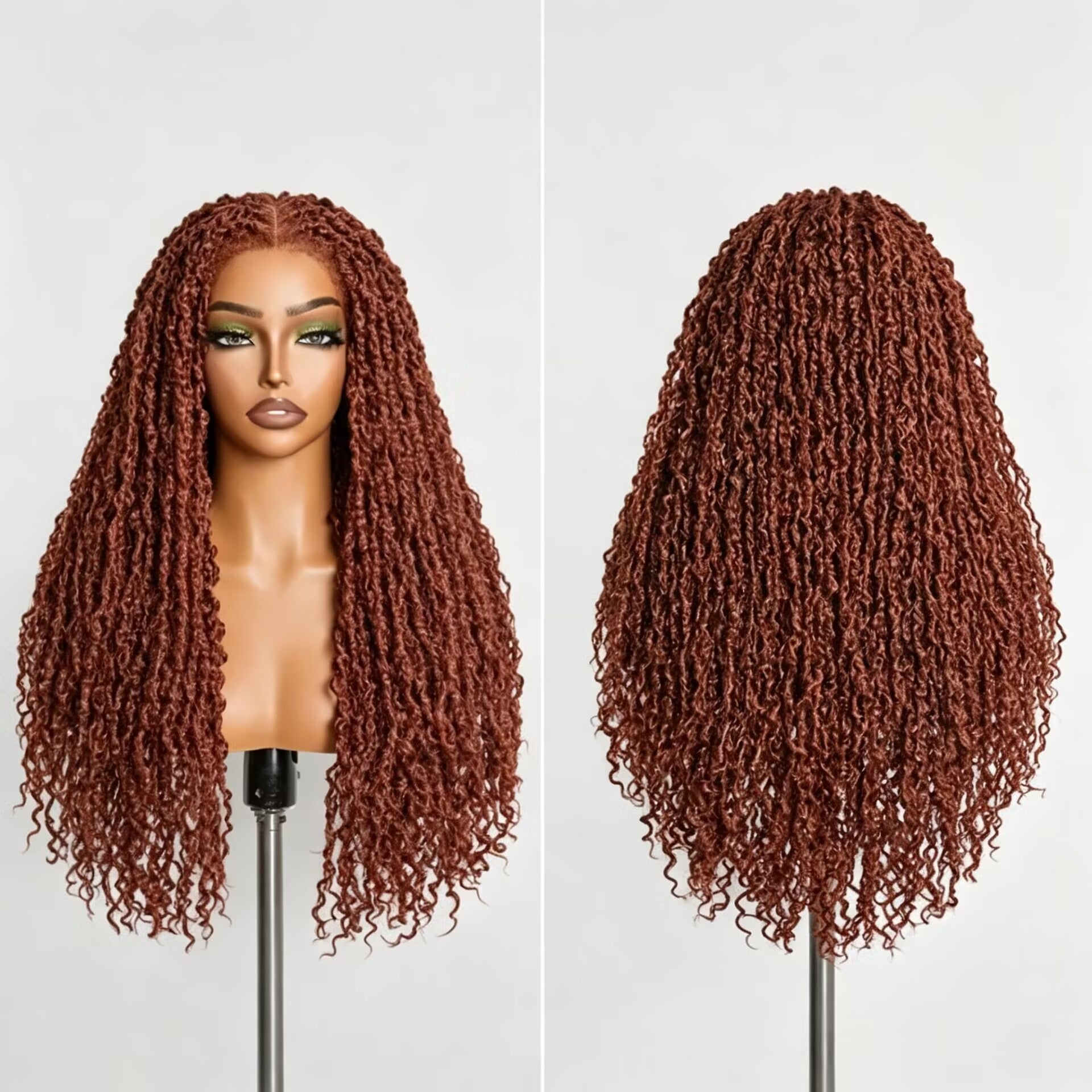 Zlike Boho Twist Curly Wig 13x6 Pre-Cut Lace Front Wig Glueless Ready to Wear Human Hair Wi