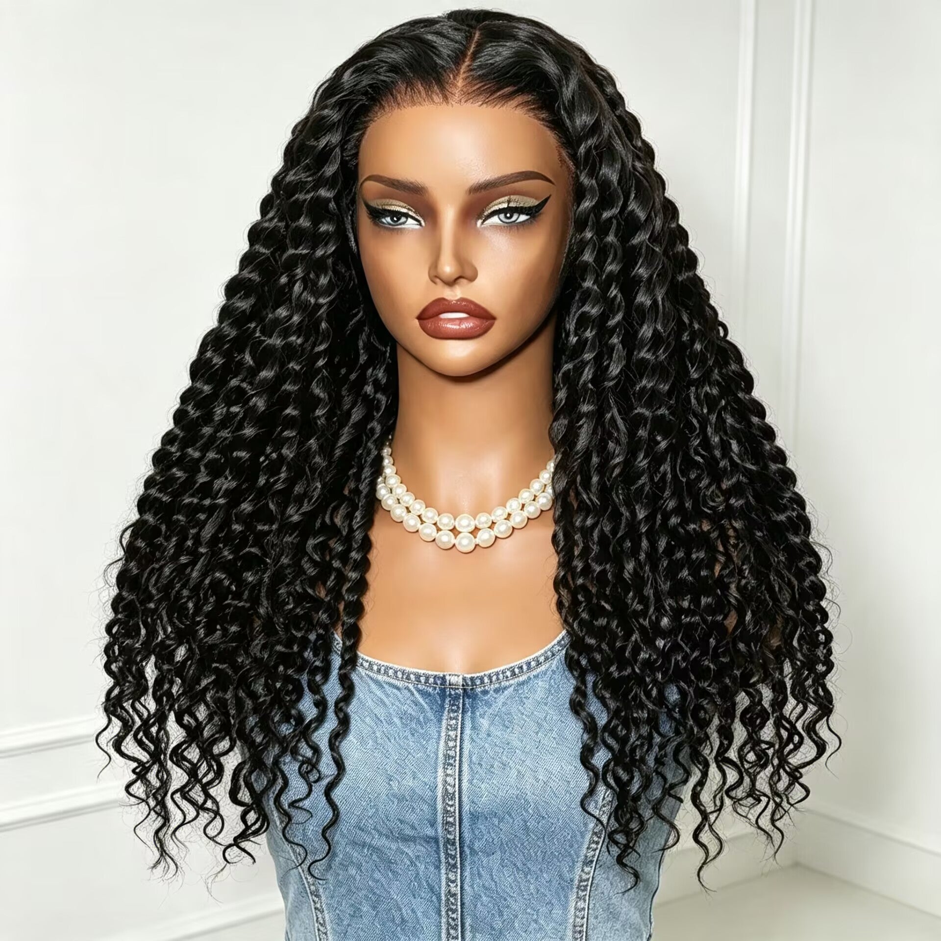 Zlike Pre-Braided Two Strand Twist Glueless 360 Lace Frontal Human Hair Wig With Invisible Drawstring