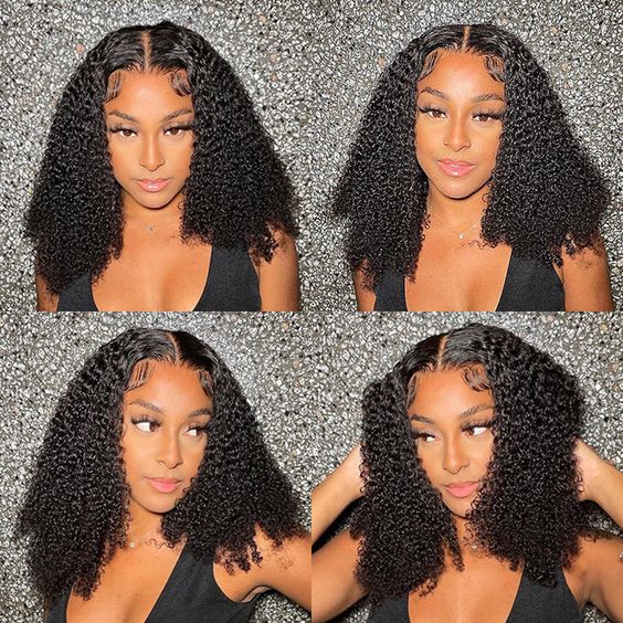 Flash Sale | Wear Go Kinky Curly Glueless 100% Human Hair Lace Closure Wigs With Baby Hair