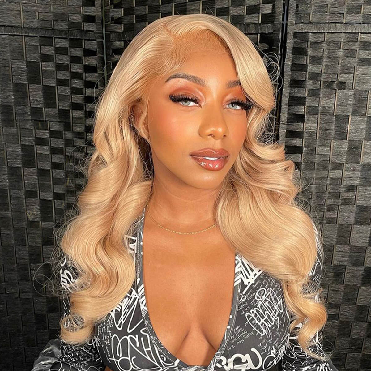 Clearance Sale | #27 Honey Blonde Body Wave Wigs Transparent Lace Front Virgin Human Hair Wigs
