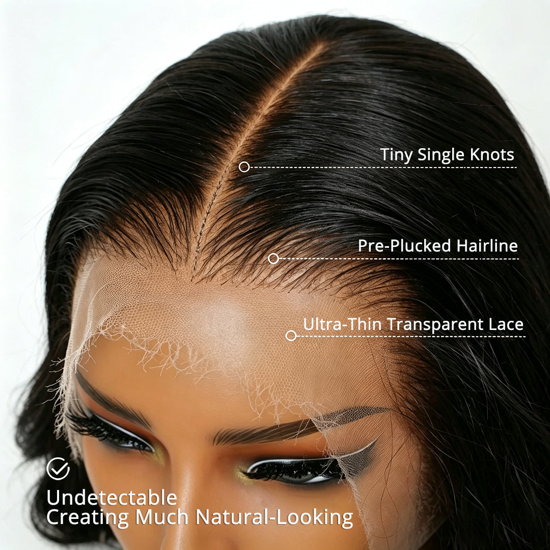 [40lnch Long Wig] Zlike 13x6 Lace Frontal Wigs Straight Hair Skinlike Transparent Lace Human Hair Wigs Long Inches Brazilian Virgin Hair