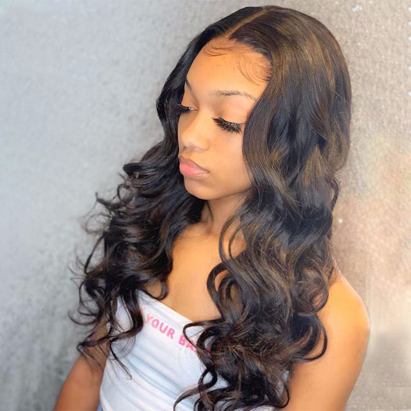 Body Wave Lace Closure Wig Put On and Go Glueless Human Hair Wigs