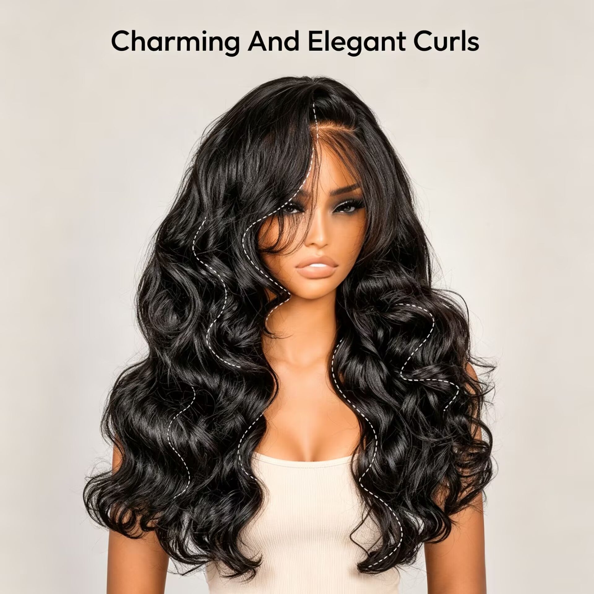 Zlike Ready To Wear Pre-Styled Loose Body Wave Wig 13x6 HD Lace Front Glueless Side Part Human Hair Wig