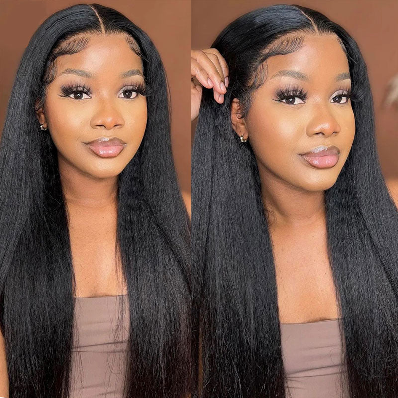 13x4 HD Lace Front Wig 30 Inch Pre Plucked Natural Hairline 100% Virgin Human Hair | Flash Sale