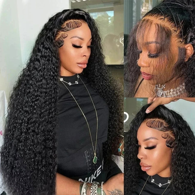 13x4 HD Lace Front Wig 30 Inch Pre Plucked Natural Hairline 100% Virgin Human Hair | Flash Sale