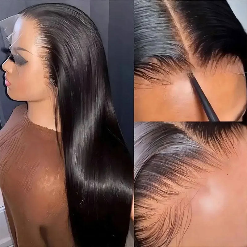 30 Inch 13x4 HD Lace Front Pre Plucked 100% Virgin Human Hair Wigs | Flash Sale