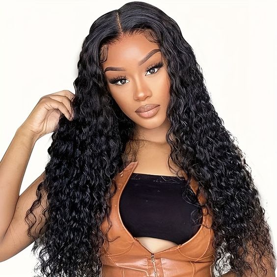 Water Wave Hair Lace 5x5 HD Closure Wigs Pre Plucked With Baby Hair For Women-Zlike