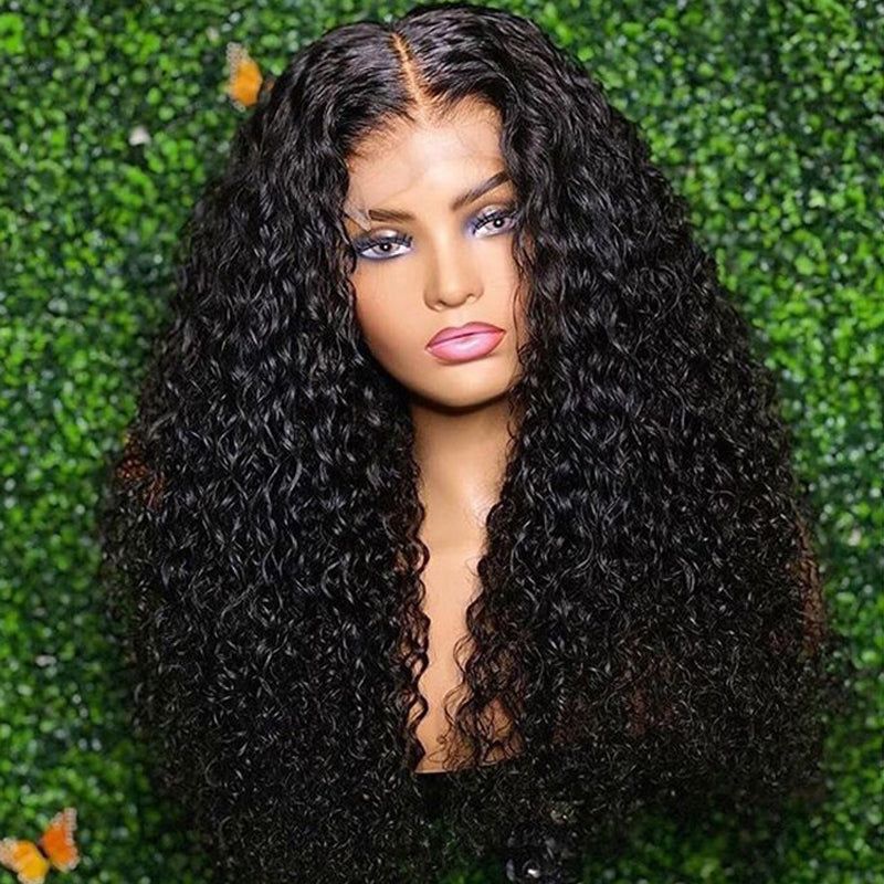 Water Wave Hair Lace 5x5 HD Closure Wigs Pre Plucked With Baby Hair For Women-Zlike