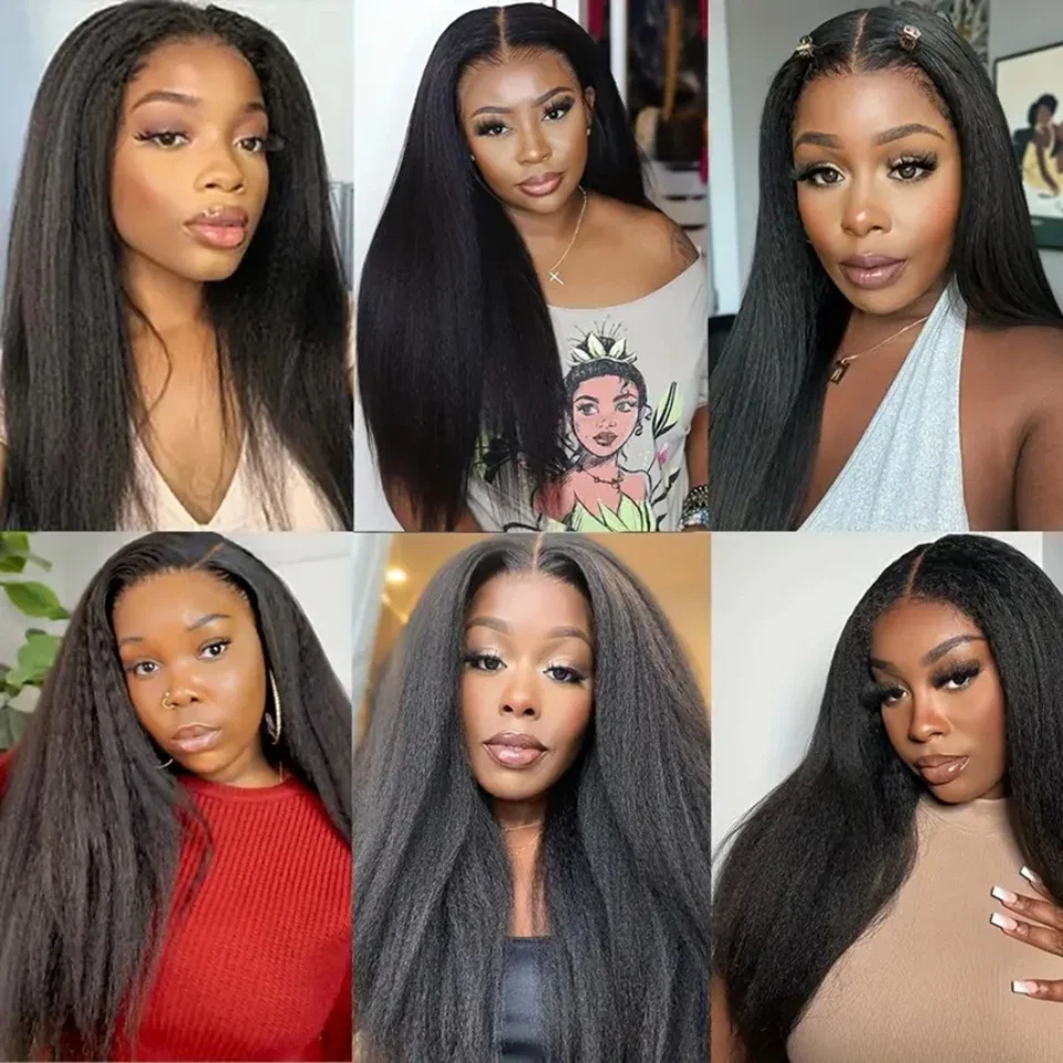 Yaki Straight 4x4/5x5/13x4 Transparent Undetectable Lace Closure Invisible Knots 100% Virgin Human Hair-Zlike